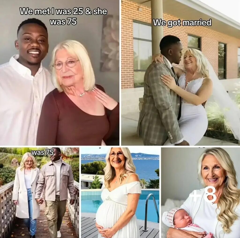 Years Old Nigerian Man Impregnates Marries A White Woman Old