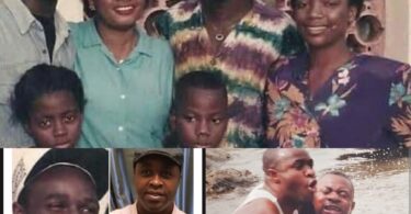 Actor Femi Adebayo shares throwback photo of himself with Late Pa Kasumu, Rachael Oniga, Bimbo Akintola and others