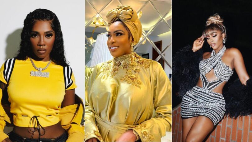 Top 5 Nigerian female celebrities that possess exotic cars