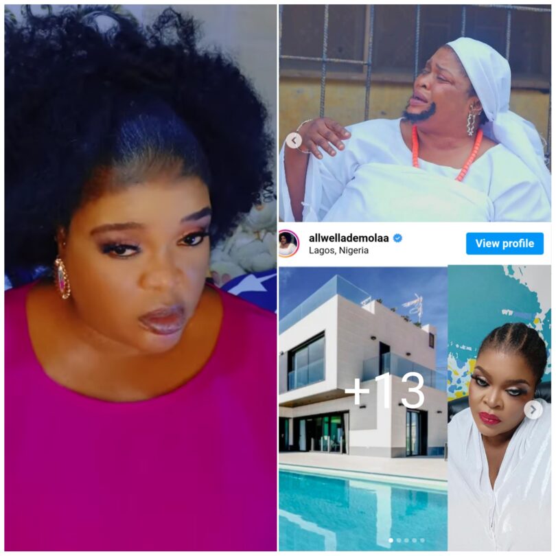 “Congratulations Pour In As Actress Allwell Damilola Splash Over 500million Naira On Her New House (See Design)