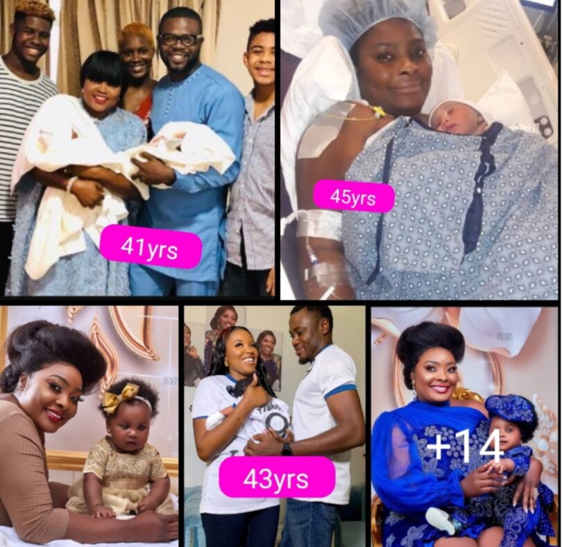 Checkout 4 Yoruba Actresses Who Gave birth to their first child at the Age Of 40years and Above