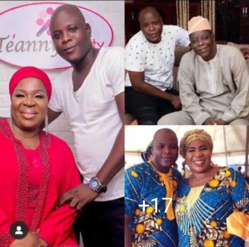 Meet Madam Saje First Son Adio Balogun Who looks Exactly like His Father Veteran Actors Rafiu Balogun