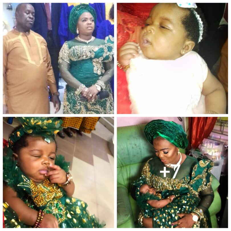 Nigerian couple welcome a baby after 18 years of waiting (photos)