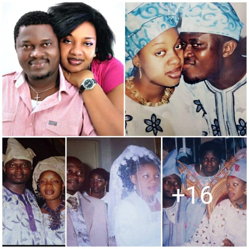 Popular Actor, Muyiwa Ademola celebrates 17th wedding Anniversary with wife, share throwback photos