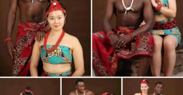 Nigerian man set to Marry chinese lady he met on tiktok (Photos)Congratulations 🍾🎊🎉 ‎