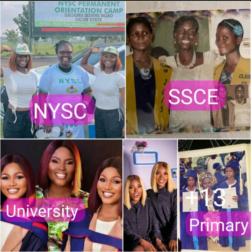 Skit-maker duo Twinz Love embarked on a new chapter in their lives as they began their National Youth Service Corps (NYSC) program