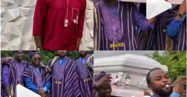 Actor Soji Omobanke stirs reactions as he unveils new business with Kolawole Ajeyemi, others (Video)