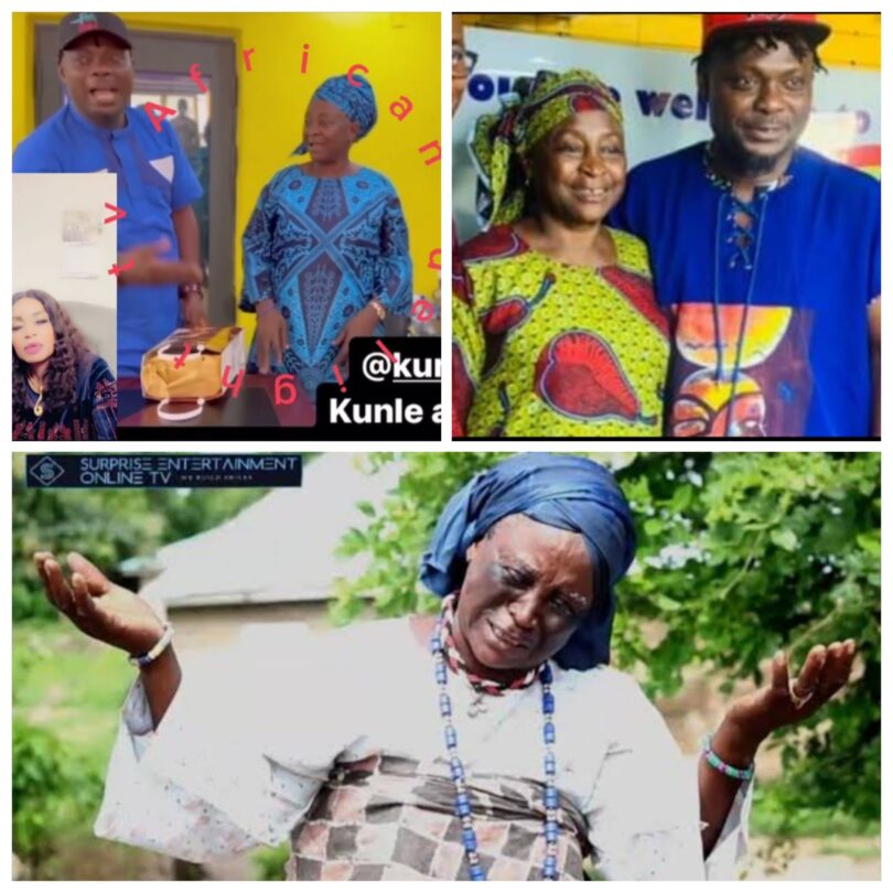 Iya Niwen burst into tears as Kunle Afod gifted her 1.2 million