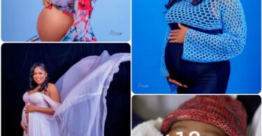 Actress, Bola Omo Ekiti Rejoice As She Welcomes New Baby (Photos)