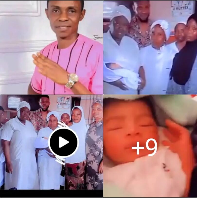 The Wife Of Yoruba Actor Sisi Quadri’s Brother Gave Birth Ten Days After Sisi Quadri’s Death (video)