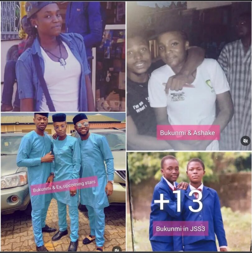 Actress Bukunmi Oluwashina Shares TB photos with Singer Ashake, Others To Mark Rise To Stardom