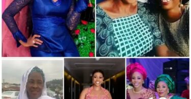 Fans React As Actress Aisha Lawal Shows Off Her Lookalikes Mother (Photos)