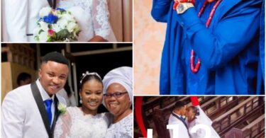 Jubilation As Actor Akinola Akano aka Segbowe weds His Longtime Lovers (Photos)