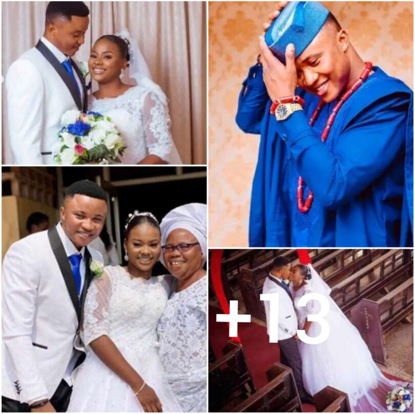 Jubilation As Actor Akinola Akano aka Segbowe weds His Longtime Lovers (Photos)