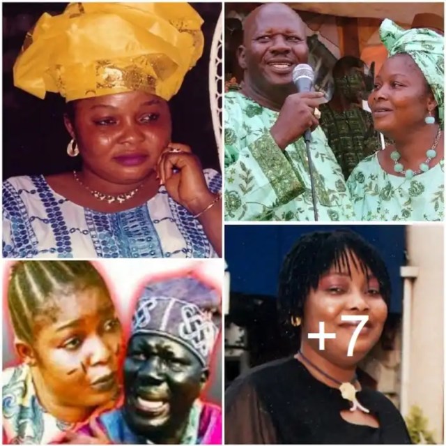 Meet Late Yoruba Actor, Baba Suwe Wife, Omoladun Kenkelewu and Their Brief Biography