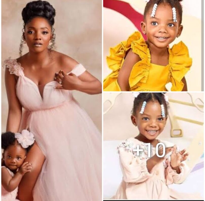 Singer Simi sweetly celebrate her daughter's 4th birthday